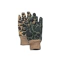 Sportsman's Camouflage Gripper Gloves