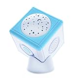 Lullaby Light Cube Soothing Star Projector- Portable Travel Soother and Musical Night Light ~ Giant Steps