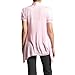 Rayon Short Sleeves Flyaway Cardigan Shawl Collar Shrug Cardi