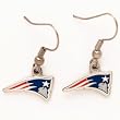 New England Patriots Dangle Earrings