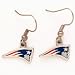 New England Patriots Dangle Earrings