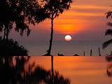 Sunset Over Thailand in the Aftermath of the Tsunami, in Phuket, Thailand Photographic Poster Print, 48x64