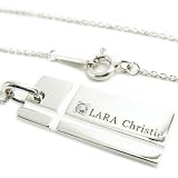 LARA Christie (ララクリスティー) ノーブル クロスネックレス [ WHITE Label ] P3051-WH