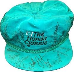 Honda Classic Autographed / Signed Teal Honda Classic Cap