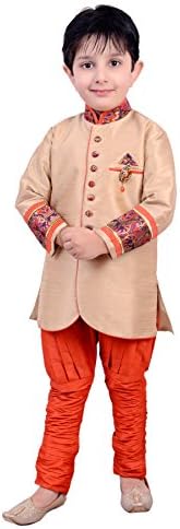 KidsHut-eThnik Little Boys Traditional Sherwani Small Kids Ethnic Wear (0-5Yr) (9-12M)