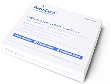 RemZzzs CPAP Mask Liners (Fits the following Full Face masks: RESMED QUATTRO - RESMED ULTRA MIRAGE - RESPIRONICS...
