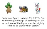 Pokemon Super Encyclopedia Mini Figures Discount Bundle [Vol.# 13] (3 ~1 mini figures: Bonsly, Froslass, Hippowdon) (Japanese Imported)
