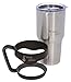 30oz. STAINLESS STEEL TUMBLER LIKE YETI - DOUBLE WALL INSULATED Vacuum Travel Mug for Coffee, Tea & Cold Beverages - Designed to FIT ALL CUP HOLDERS - Best Travel Coffee Mugs