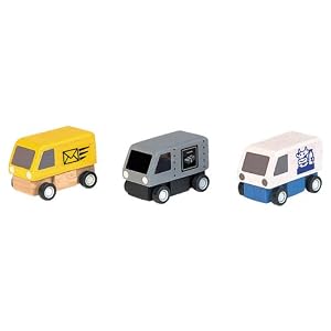 Delivery Vans by Plan Toys