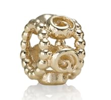 Authentic Pandora Jewelry 14k YG Ring of Rose Charm