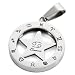 Search : Atlas Jewels 316L Stainless Steel "Cancer" Zodiac Astrology Sign Pendant Necklace