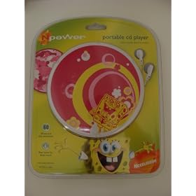 Spongebob Square Pants Portable Cd Player