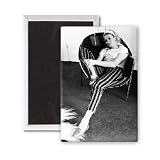 Actress Vanessa Redgrave - 3x2 inch Fridge Magnet - large magnetic button - Magnet