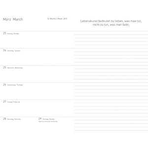 Lebensfreude 2015: Literarische Agenda