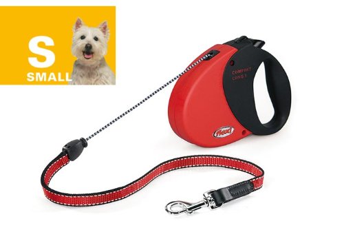 flexi Hundeleine 21263 COMFORT LONG 1, rot Preisvergleich