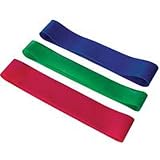 FitBALL 12in Green Resistance Band Loops - Light