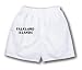 White Boxer Short with Falkland Islands