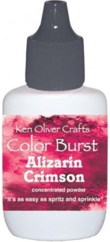 Ken Oliver Crafts - Color Burst Watercolor Powder - Alizarin Crimson by Ken Oliver Crafts