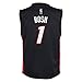 Adidas Revolution 30 Miami HEAT Chris Bosh Youth Black Replica Jersey