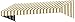5.38 ft. Wide New Yorker Window/Entry Awning (24 in. H x 36 in. D) Linen/White