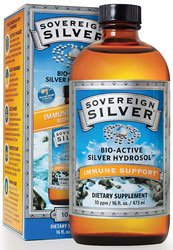Sovereign Silver-Silver Hydrosol Natural Immunogenics 16 oz Liquid