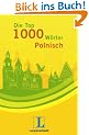 Langenscheidt Die Top 1000 W�rter Polnisch: Polnisch - Deutsch