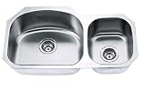 Stainless Steel Undermount Kitchen Sink - Double Bowl