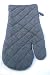 Kochhandschuh Ofen Handschuh Topfhandschuh original van Cleef. Dunkelblau Dick Wattiert 100 % Baumwolle