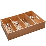 Produkt-Bild: Holz-Besteckkasten 4 Mulden LxBxH=52x31x11 cm 1 St.