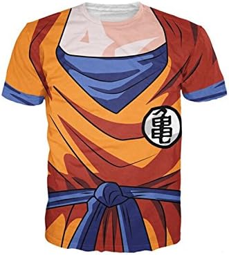 Dragon Ball Z Shirt 3D Print Hoodie Creative Graffiti Sweatshirt Goku Costume