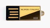 Super Talent Pico-C 8GB Gold Limited edition USB2.0 Flash Drive
