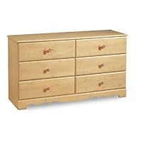 Lily Rose Triple Dresser - Romantic Pine