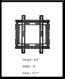 VESA 200 x 200 FLAT WALL MOUNT for Samsung, LG, Dynex, Haier, Toshiba, Coby, RCA, Viore, Sansui, Element, Philips, Vizio, LCD TV 15
