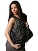 Carrie Valentine Rebellious II - Braided Handle Purse - Black Leather - Large Handbag...