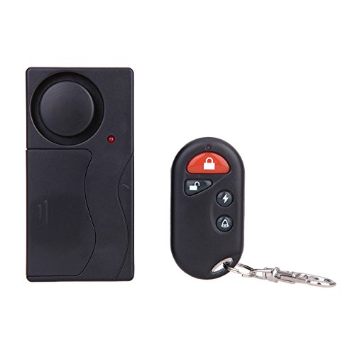 Cheap KKmoon Home Security Wireless Remote Control Vibration Alarm for