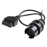 Mercedes Benz 38 Pin to 16 Pin Obd2 OBD 2 Adapter Cable 