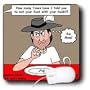 Rich Diesslins Famous People Places Books Cartoons - CAPTAIN HOOK THE YOUNGER YEARS - Mouse Pads