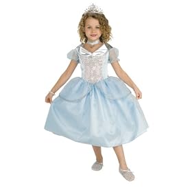 Child's Five Precious Pieces Cinderella Costume, Medium