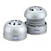 IHOME Rechargeable Mini Speakers for iPods (Silver)