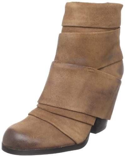 Luxury Rebel Womens Amy Bootie,Cognac,37.5 EU/7.5 M US