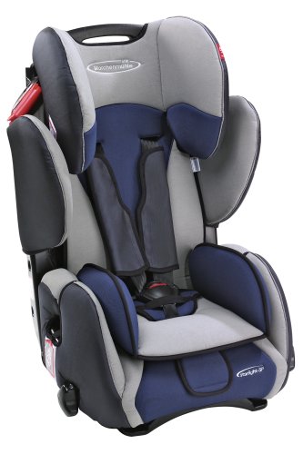 Storchenmuehle 6100.1128.66 - Starlight SP- Autokindersitz Gruppe I (9 bis 18 kg), Farbe cool blue ab 9 Monate bis ca. 12 Jahre