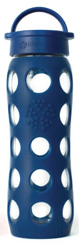 Lifefactory 22-Ounce Beverage Bottle, Dark Blue