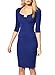 Miusol Women's Business Tunic 3/4 Sleeve Bodycon Pencil Dress