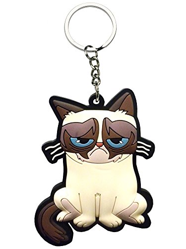 Ganz Grumpy Cat Key Chain
