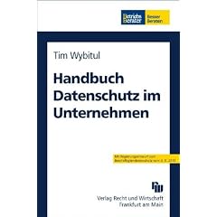 Handbuch Datenschutz im Unternehmen