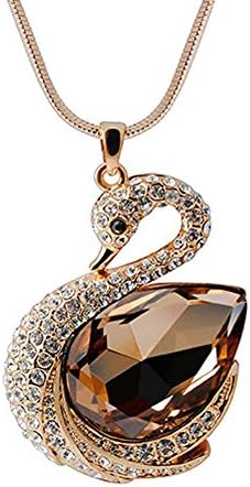 HelloAngela Lady "the Sleeping of Swan" Fashion High Grade Long Sweater Chain(C1)