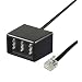 Adapter RJ11 - TAE - RJ11 Stecker > TAE Buchsen