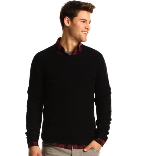 Armani Exchange Elbow Ribbed Crew