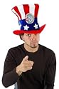 USA Uncle Sam REPUBLICAN Campaign Hat - Lots of Patriotic and Election Year Fun! (One Size Adult, Adjustable)