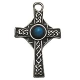 Safe Pewter Celtic Cross Charm